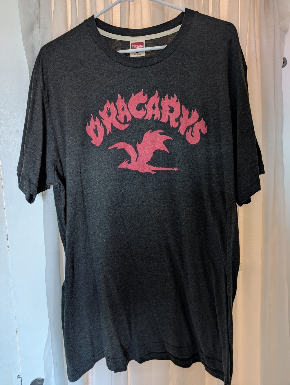 Homage Game of Thrones "Dracarys" Dragon T-Shirt